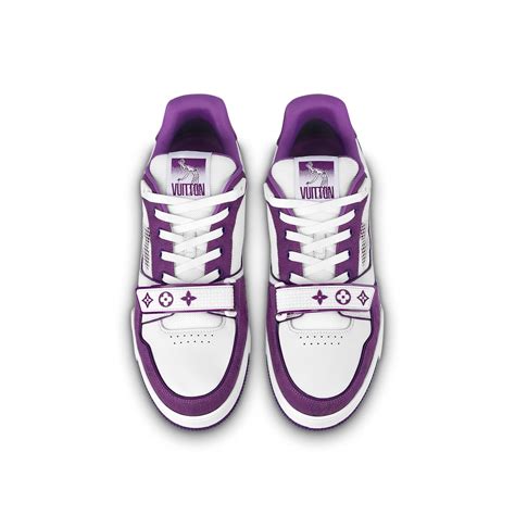 purple lv trainers